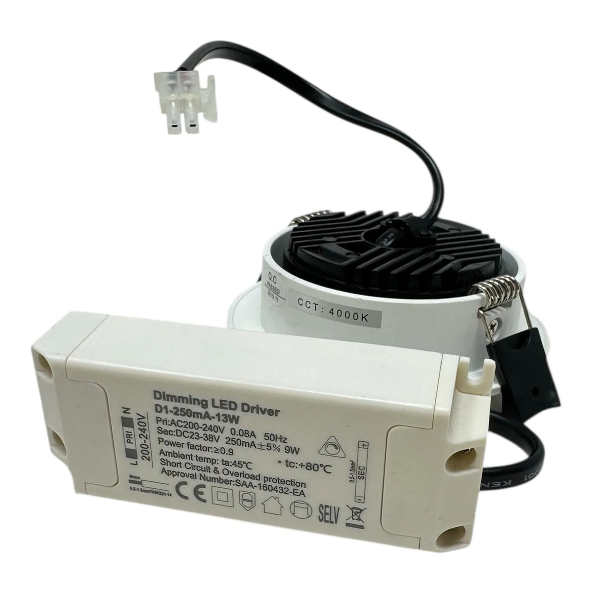 LED Round Recessed Downlight 10W Dimmable IP20 | Ledison CL88