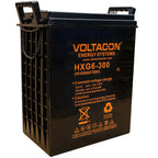 14.4kWh 48V GEL Battery Bank on Steel Racks | Voltacon