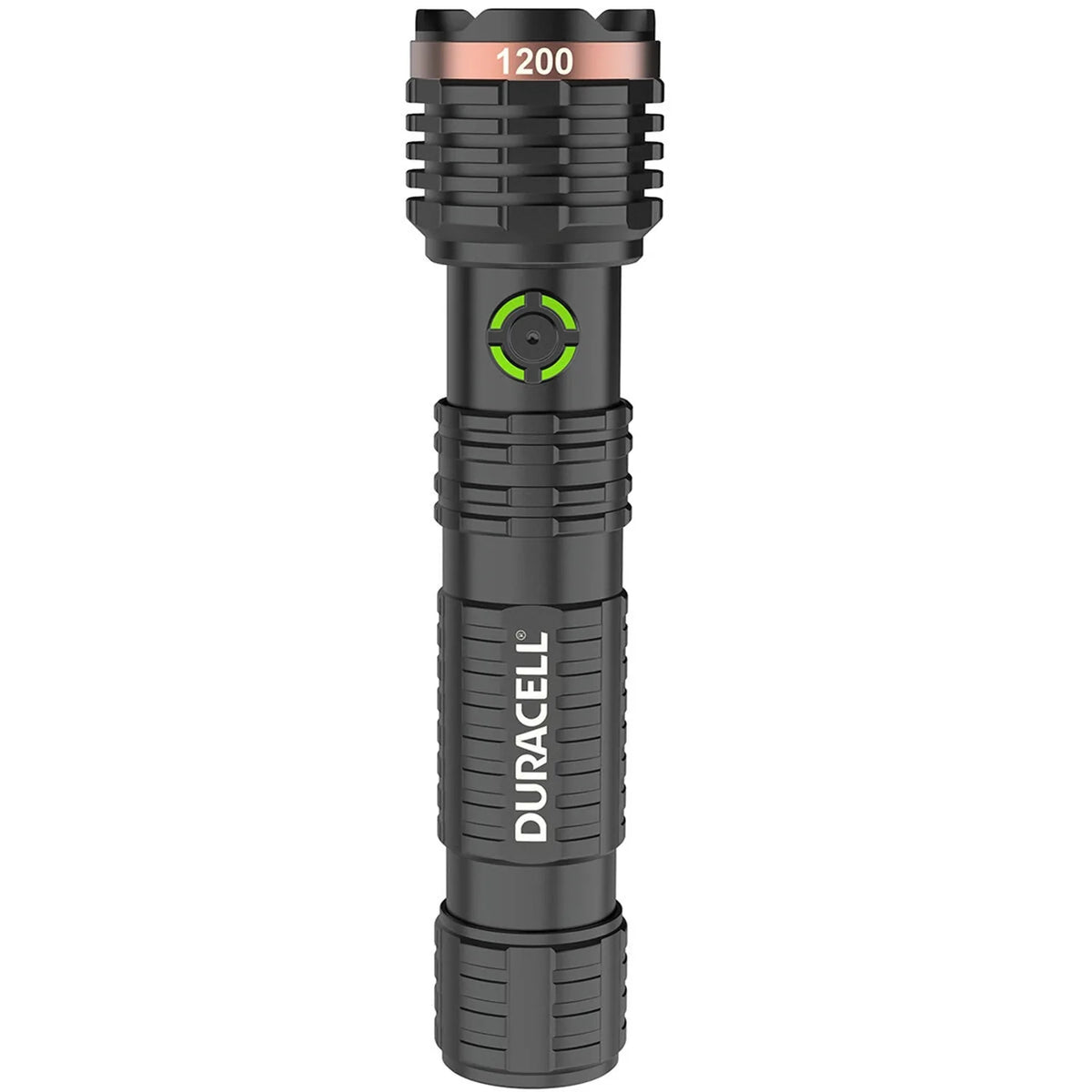 Duracell Durabeam LED Torch 1500lm Aluminium | 4 Pack With Batteries