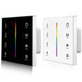 RGB LED Dimmer Switch 12-24VDC Touch Glass Panel | Ledison