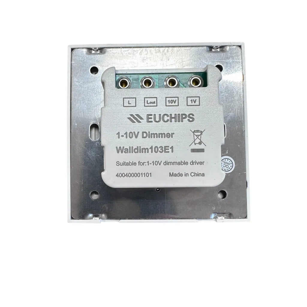 EUCHIPS 1-10V LED Wall Dimmer Switch | Rotary On/Off Control