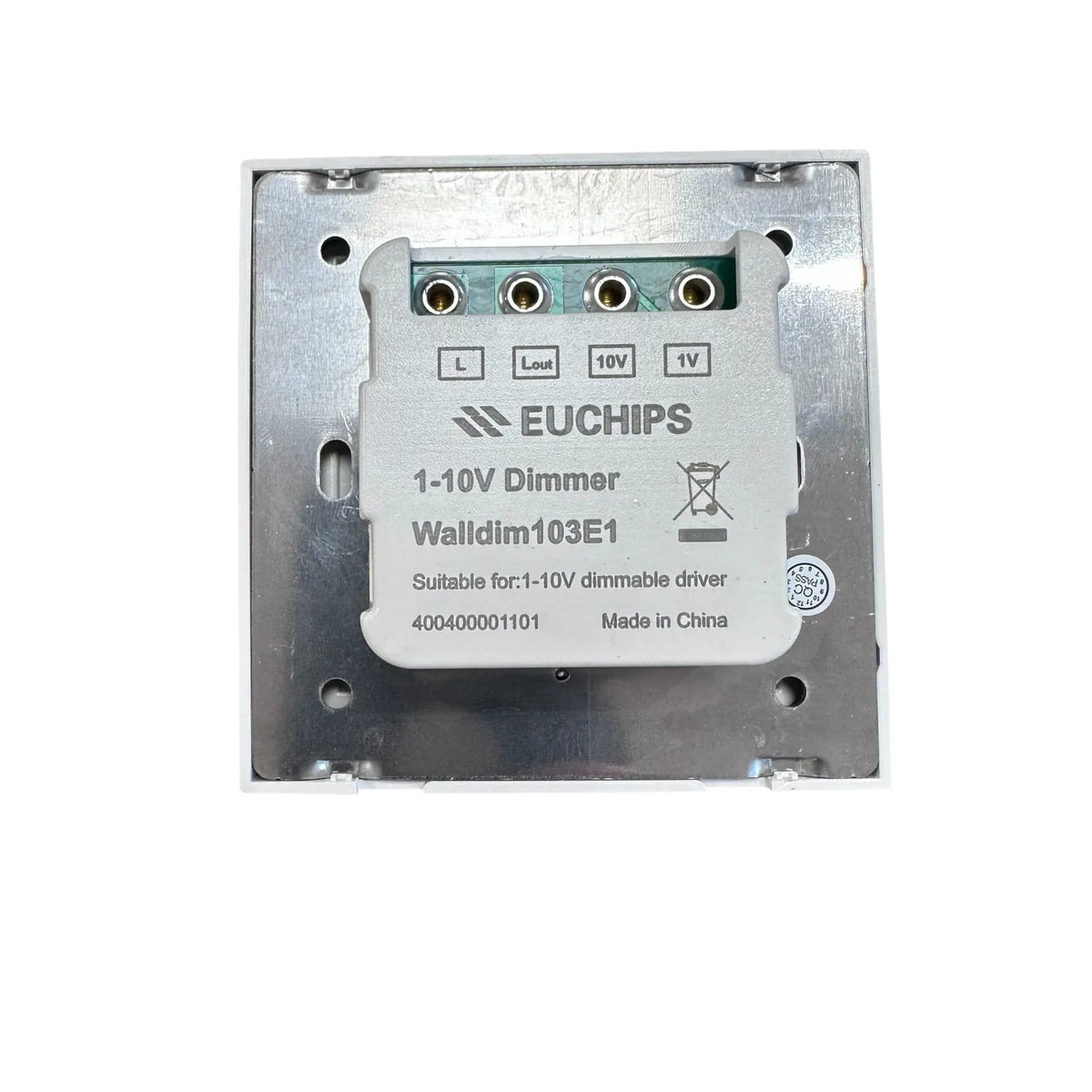 EUCHIPS 1-10V LED Wall Dimmer Switch | Rotary On/Off Control