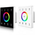 RGB 4 Zone Touch Glass Panel Remote Control 100-240VAC | Ledison