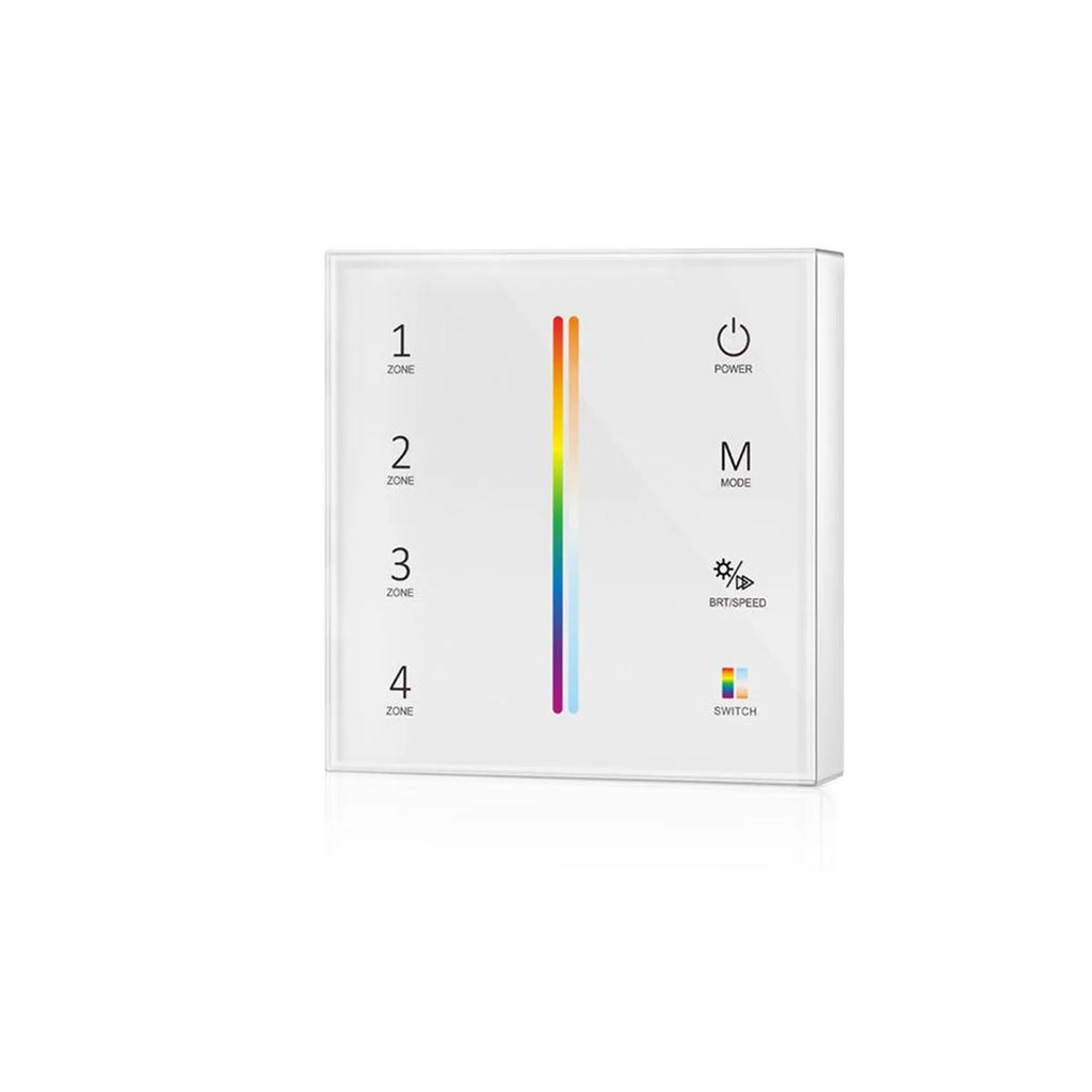 4 Zone RGB+CCT Wireless Remote Dimmer Switch T25 | Ledison