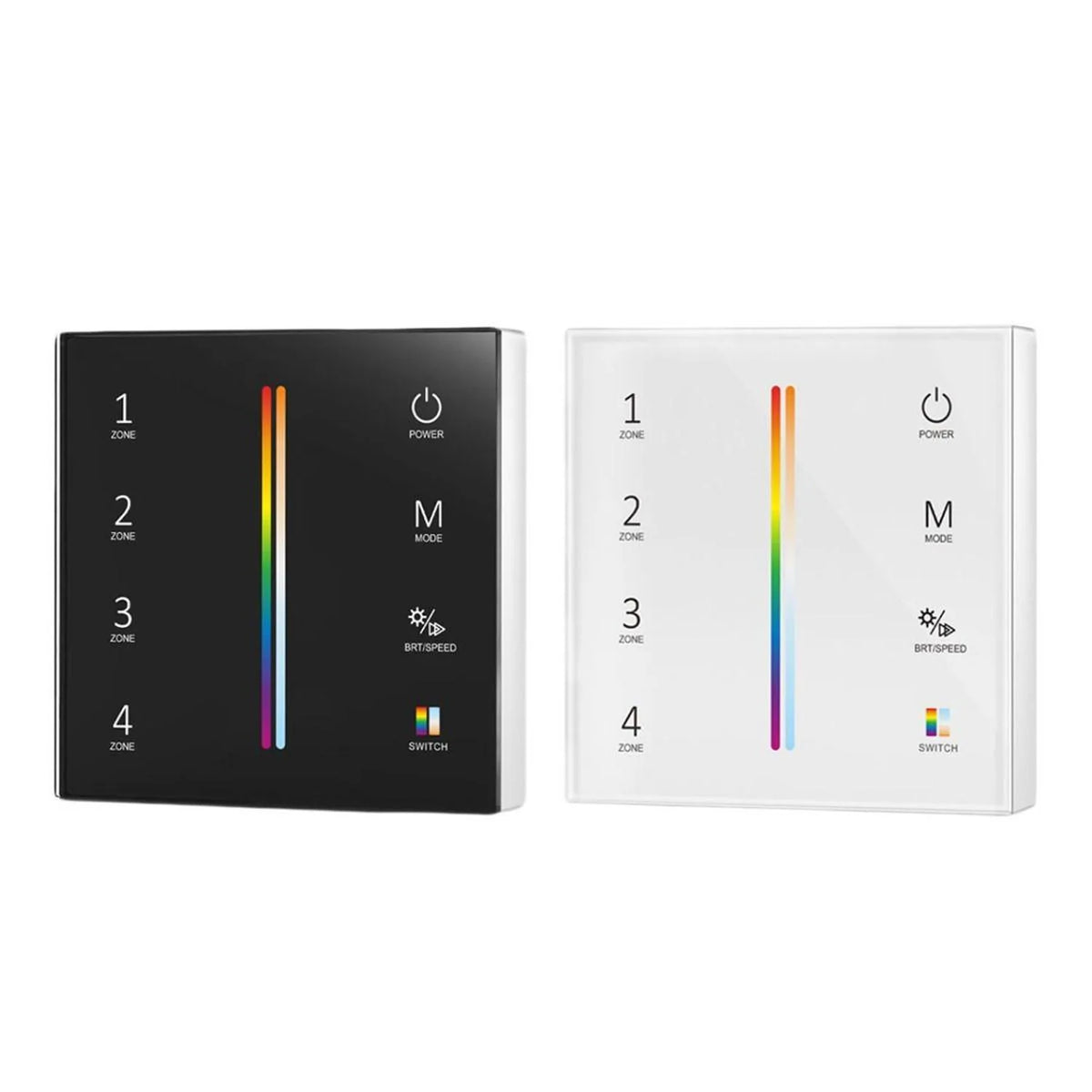 LED RGB CCT Touch Dimmer Controller 4 Zones | Ledison T15-1