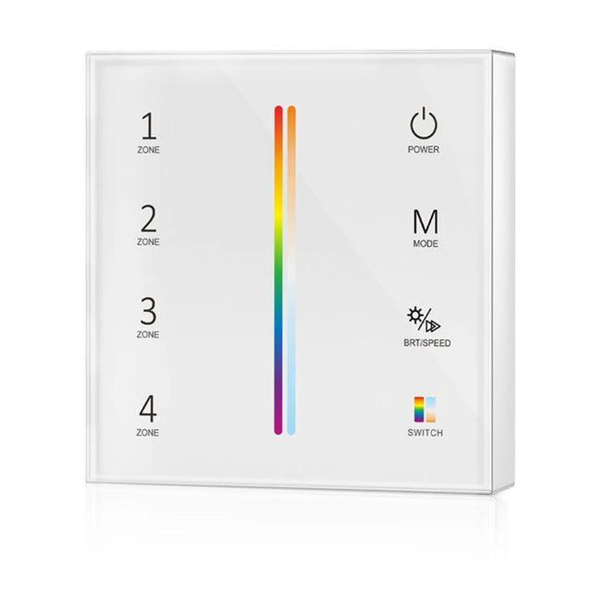 LED RGB CCT Touch Dimmer Controller 4 Zones | Ledison T15-1