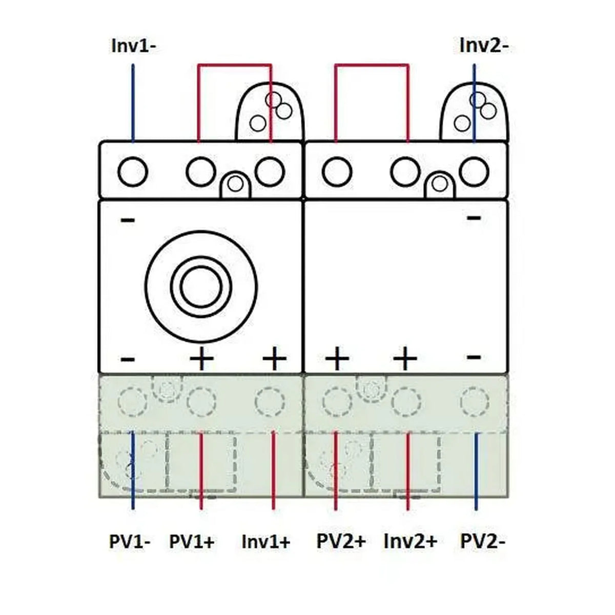 Sirco MC PV 40A 3-Pole DC Isolator Switch 1000VDC | Socomec