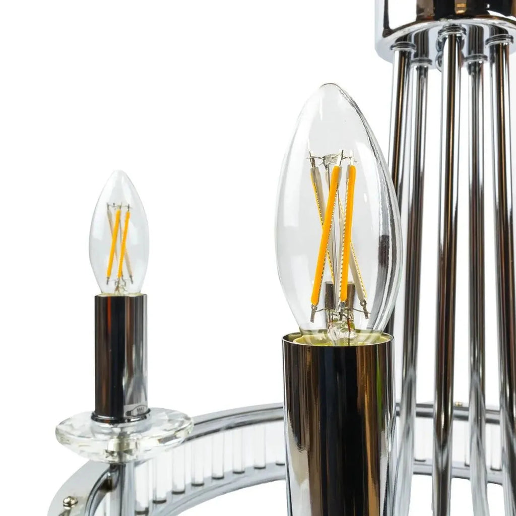 Crystal LED Chandelier 5-Light Dimmable E14 | Ledison