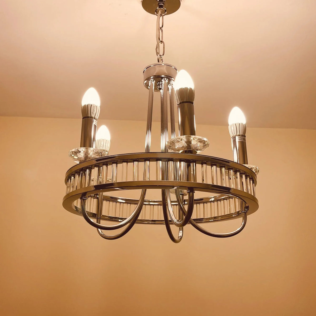 Crystal LED Chandelier 5-Light Dimmable E14 | Ledison