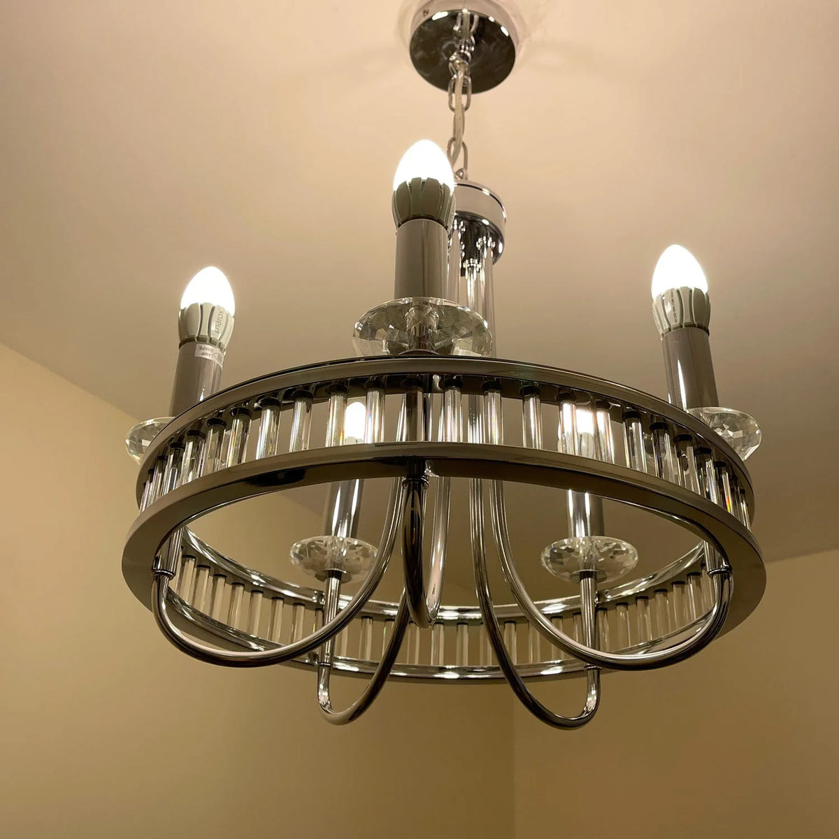Crystal LED Chandelier 5-Light Dimmable E14 | Ledison