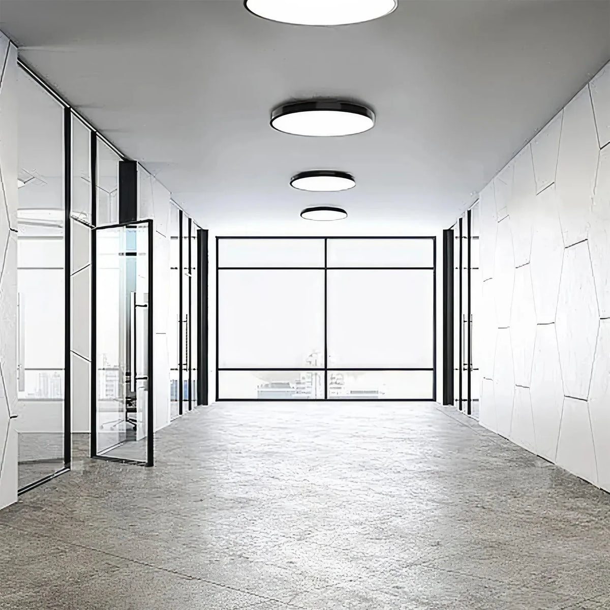 Surface Mounted Ceiling Light 30-50W Tri-Colour | LunaRing