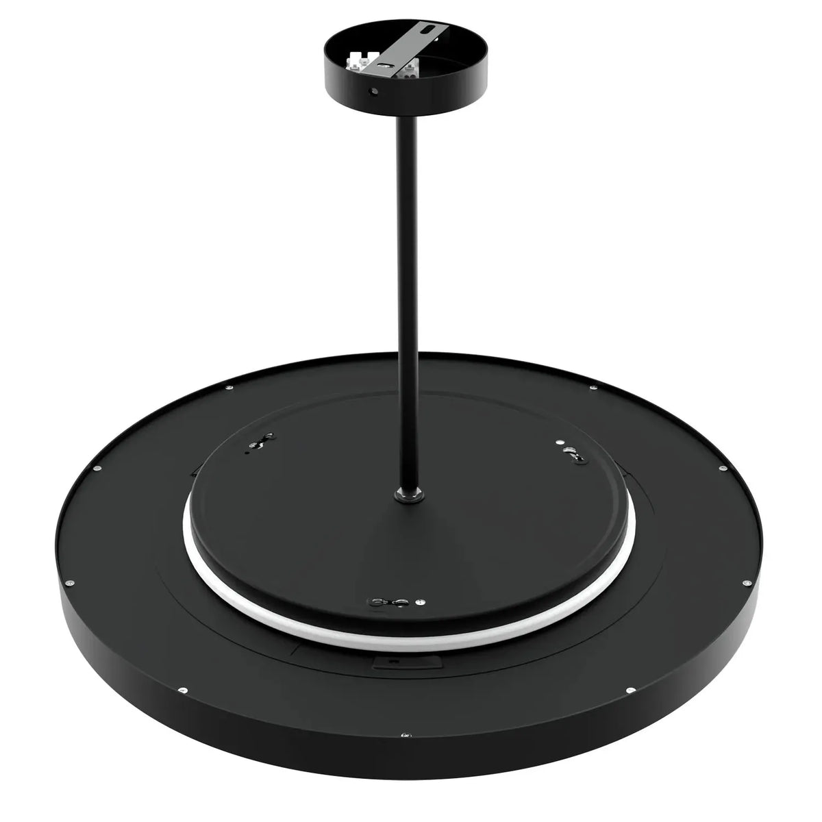 LunaRing Rod-Mounted Ceiling Light Pendant 30-50W Tri-Colour | Ledison