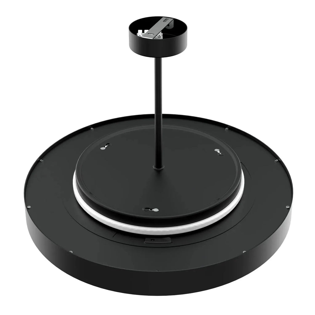 LunaRing Rod-Mounted Ceiling Light Pendant 30-50W Tri-Colour | Ledison