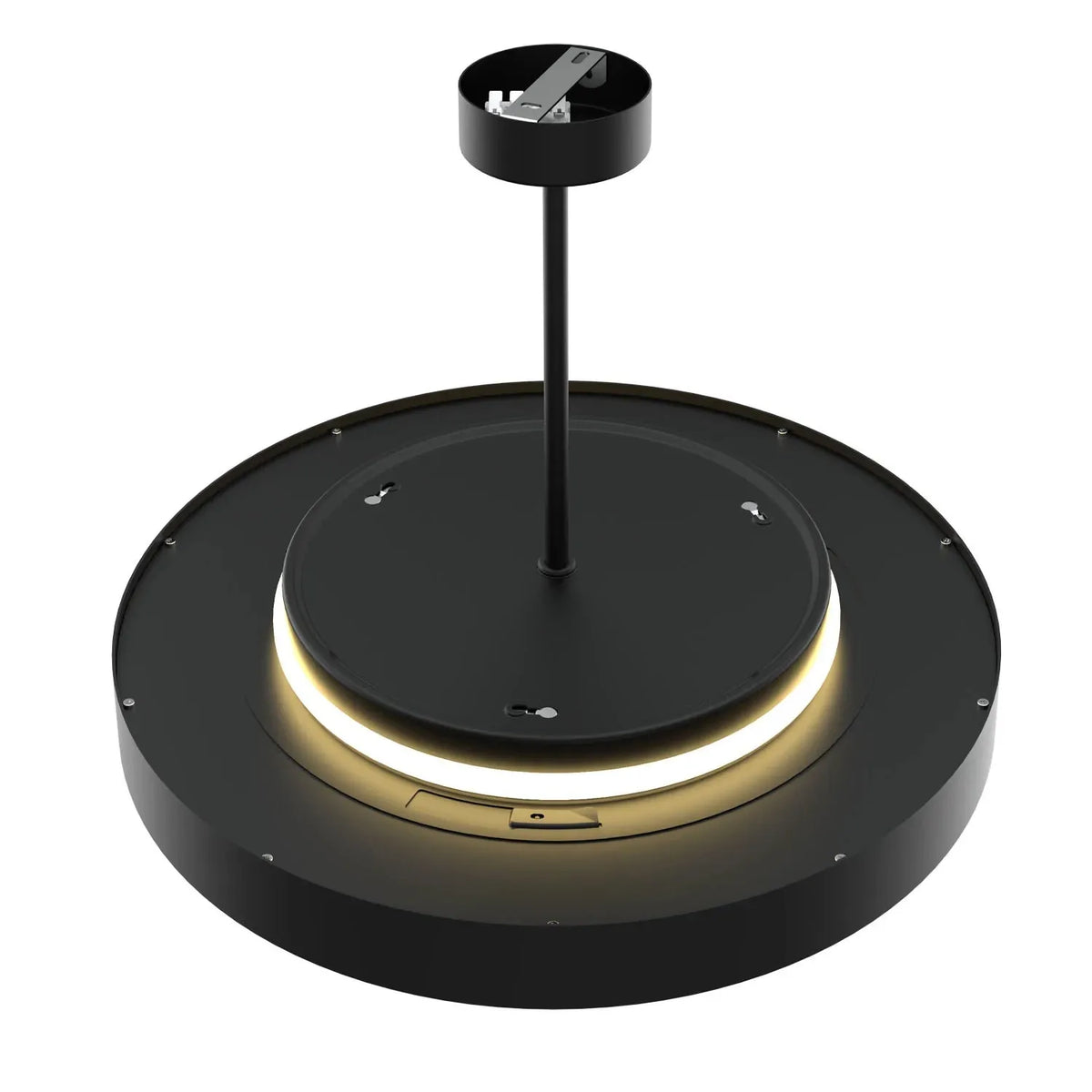 LunaRing Rod-Mounted Ceiling Light Pendant 30-50W Tri-Colour | Ledison
