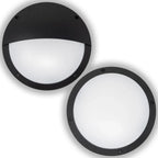 Nova LED Bulkhead 10W IP65 Tri-Colour Full & Half Moon | Ledison
