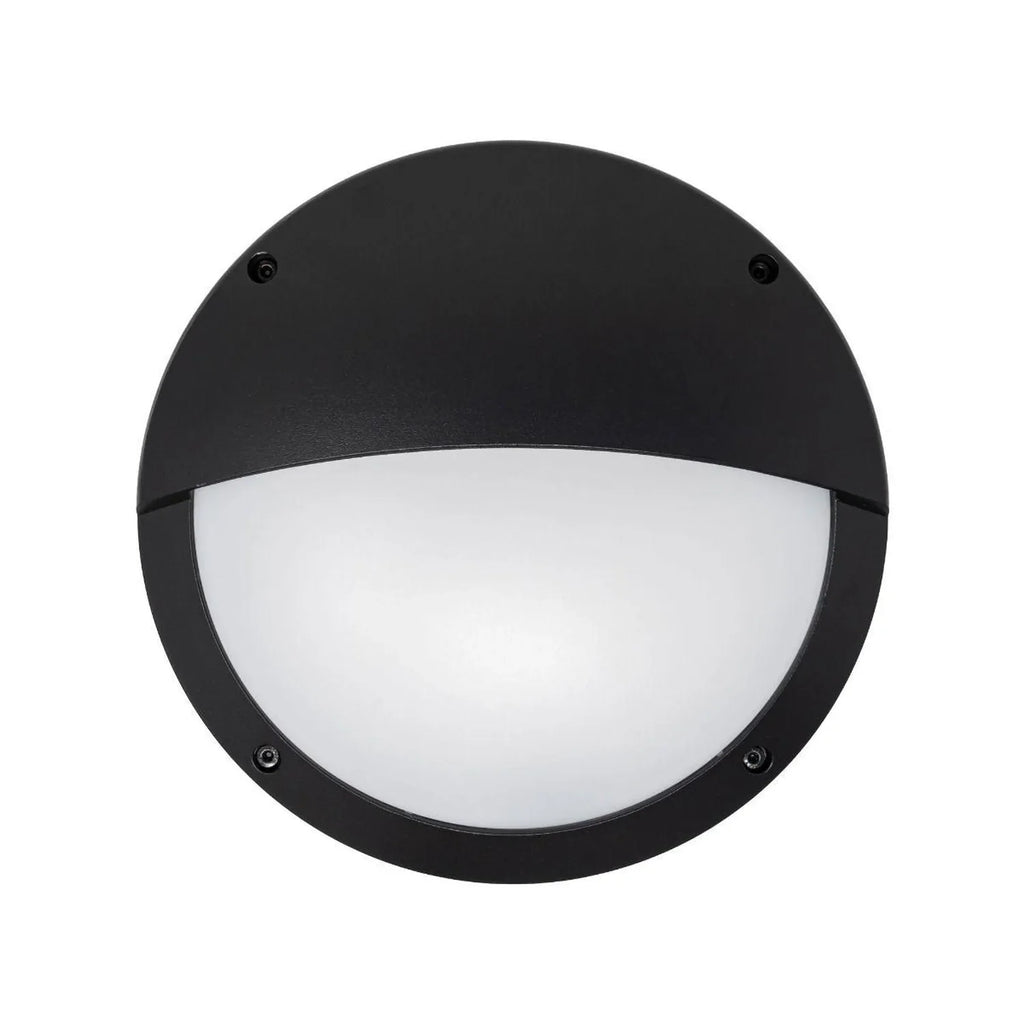 Nova LED Bulkhead 10W IP65 Tri-Colour Full & Half Moon | Ledison