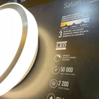 Artika Saturn Flush Mount LED Ceiling Light 25W 1750lm Dimmable