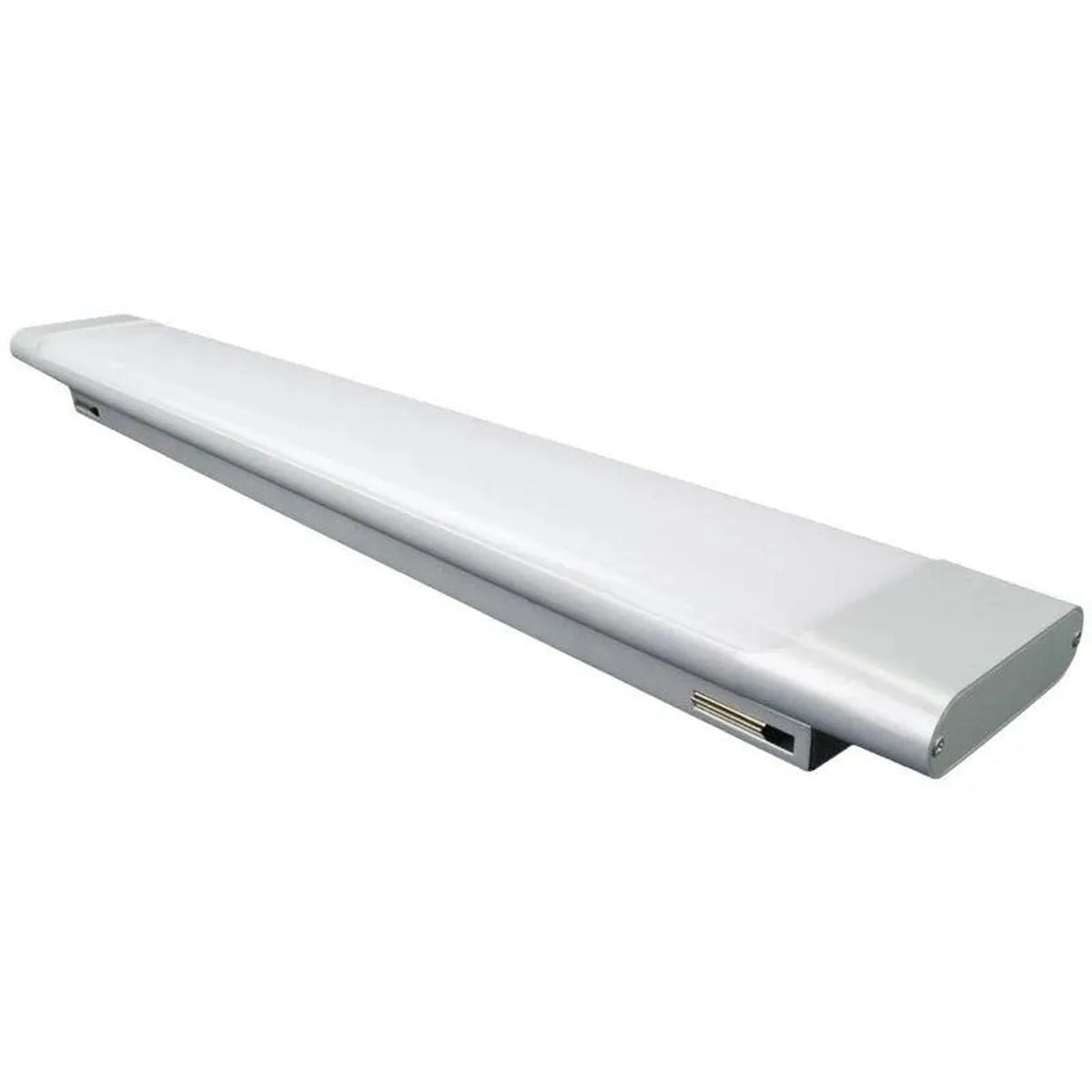 60cm LED Batten Light 20W Grey Aluminium | Voltaled Uranus