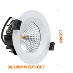 LED Downlight Recessed Ceiling 13W 1300lm Dimmable | Ledison