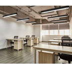 36W LED Batten Light 120cm White & Black | Ledison Triumph