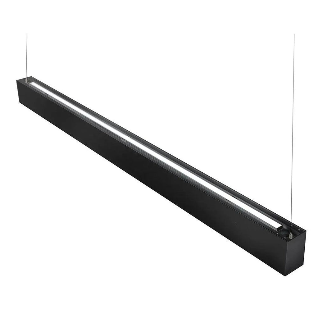 36W LED Batten Light 120cm White & Black | Ledison Triumph