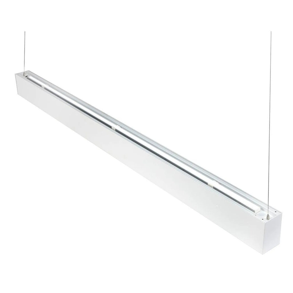 36W LED Batten Light 120cm White & Black | Ledison Triumph