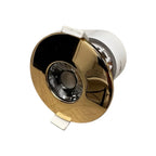 Fire Rated LED Downlight 7W IP65 Gold Bezel | Ledison Calipso