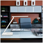 LED Desk Lamp with Wireless Charger Dimmable | Ledison Explorer