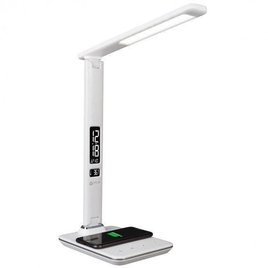 LED Desk Lamp with Wireless Charger Dimmable | Ledison Explorer