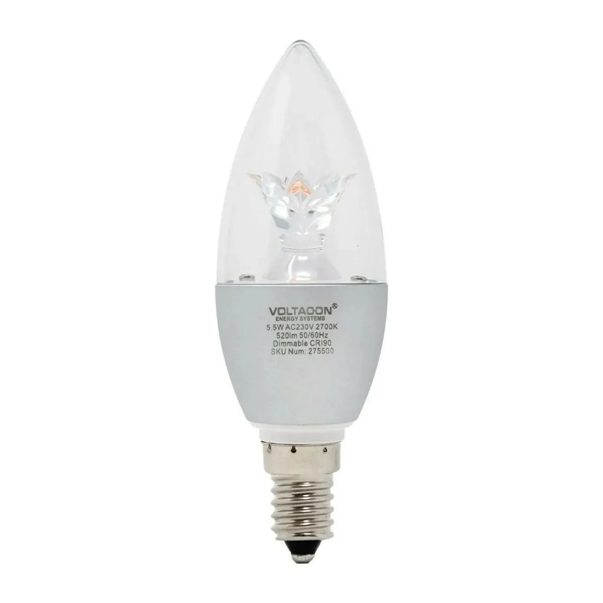 LED Candle Light Bulb 5.5W E14 2300K Ultra Warm White | Ledison