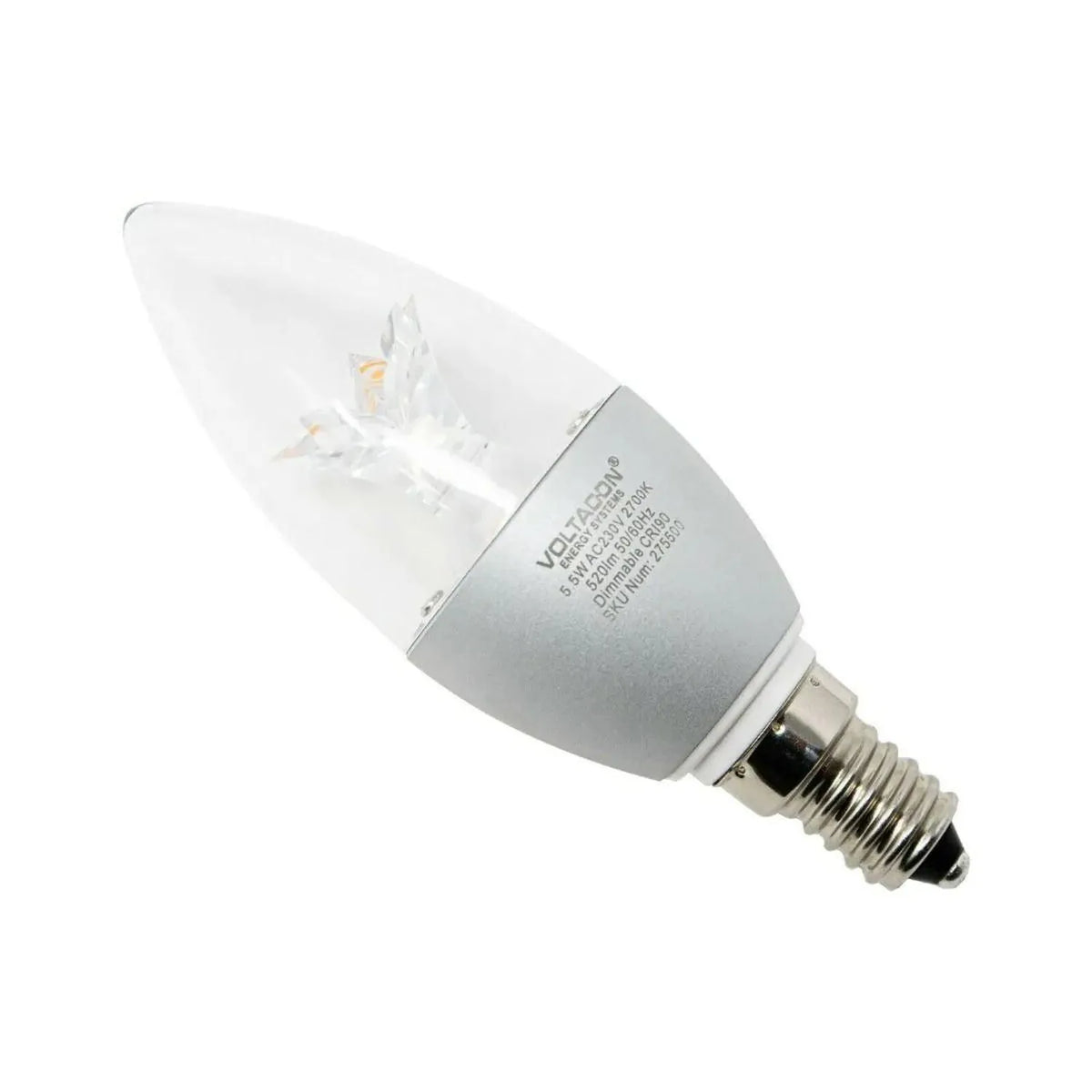 LED Candle Light Bulb 5.5W E14 2300K Ultra Warm White | Ledison