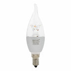 5.5W LED Candle Bulb Clear Dome E14 Dimmable 2700K | Ledison