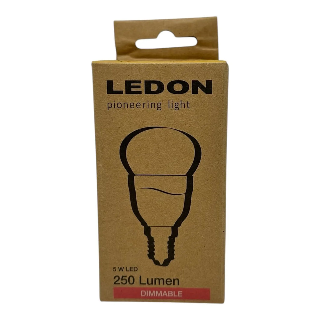 LED E14 Bulb P45 Dimmable 5W 2700K Warm White | Ledon