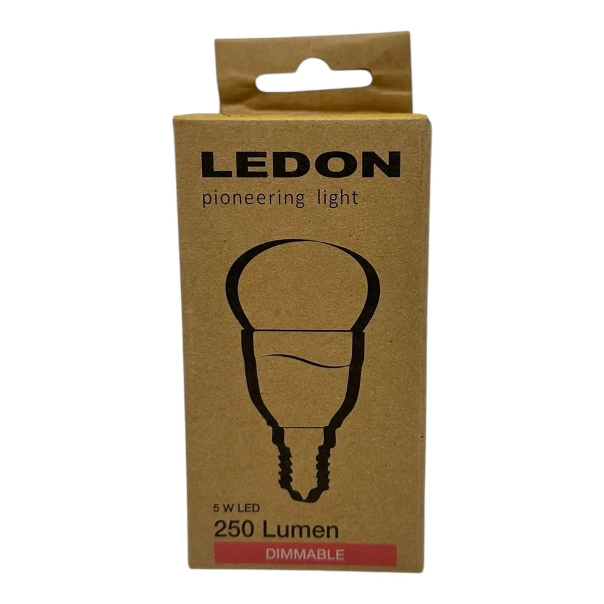 LED E14 Bulb P45 Dimmable 5W 2700K Warm White | Ledon