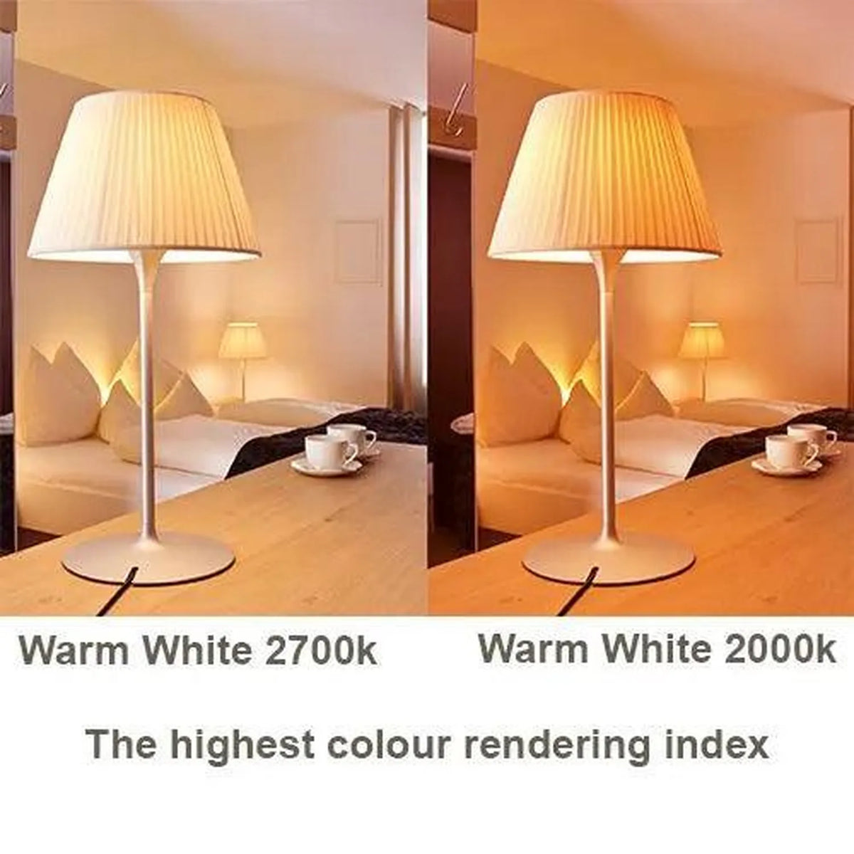 LED Candle Bulb A60 7W E27 Dimmable 2000K | Ledon