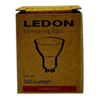 LED GU10 Bulb 6W 2700K Warm White Dimmable | Ledon