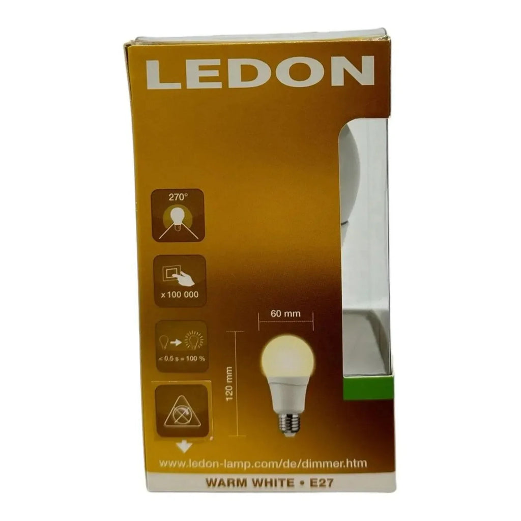 LEDON E27 LED Bulb 8.5W Double Click Dimmable 2700K