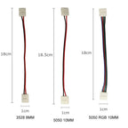 LED Strip Adapter Cable 2-Pin/4-Pin Connector 3528/5050/5050 10mm | Skydance