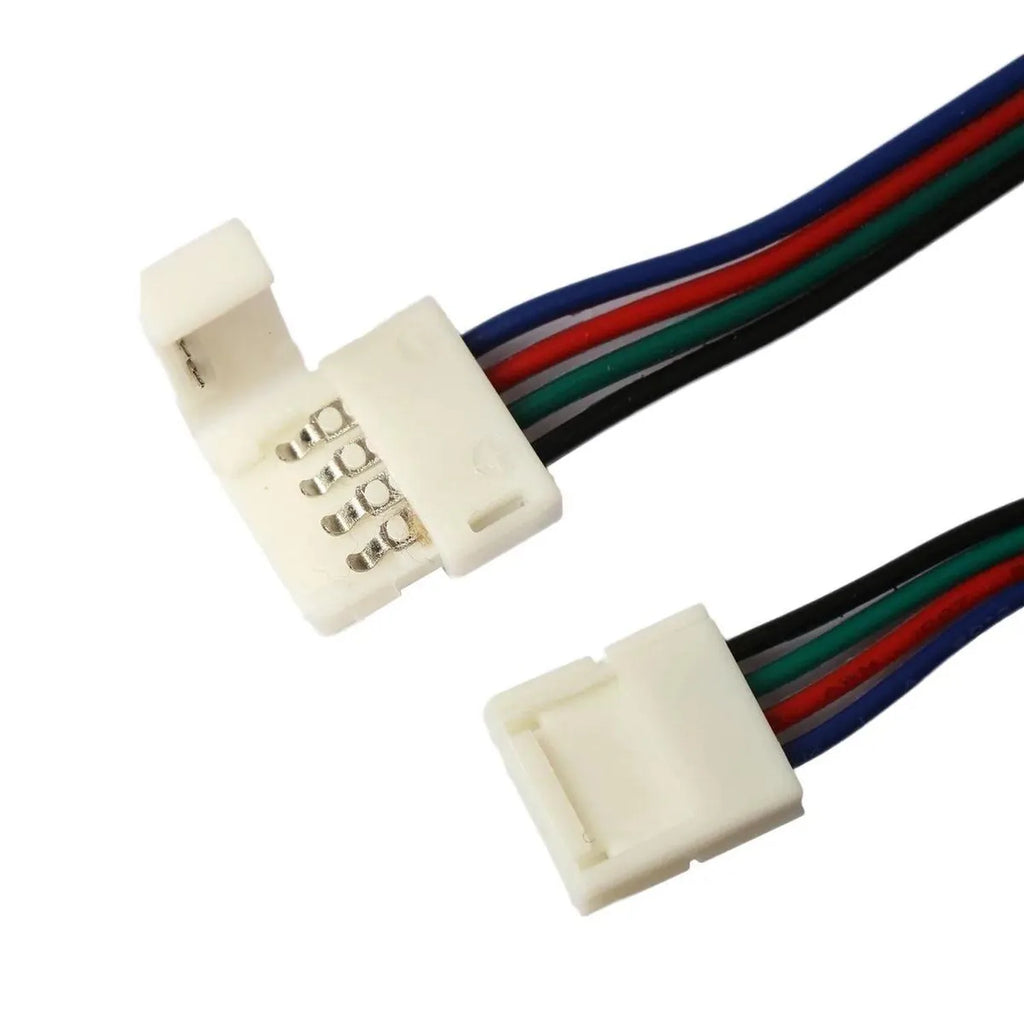 LED Strip Adapter Cable 2-Pin/4-Pin Connector 3528/5050/5050 10mm | Skydance