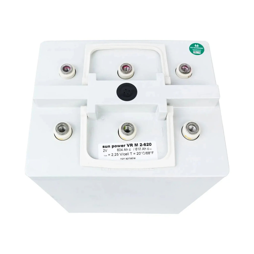 Hoppecke Sun Power VR M 2V 620Ah AGM Battery | Gel-ESS