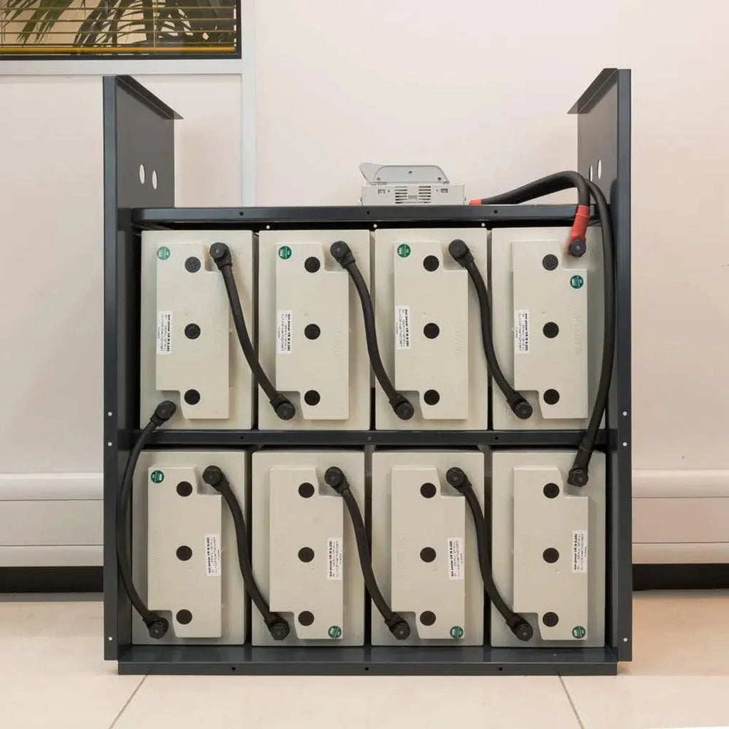 48V 11kWh AGM Lead Acid Battery Storage Kit | Hoppecke Sun Power Classic