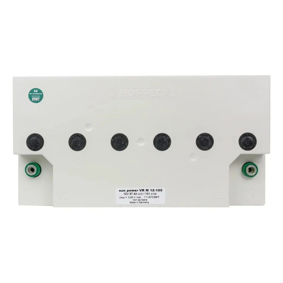 Hoppecke AGM Deep Cycle Battery 105Ah 12V Solar Off-Grid