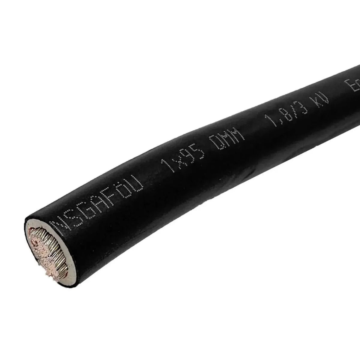 Helukabel 95mm² NSGAFÖU Cable 500A 1.8/3kV | Per Metre Black