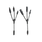Solar Y-Branch Cable Splitter 3-Way In 1-Way Out MC4-Compatible