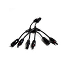 Solar Y-Branch Cable Splitter 3-Way In 1-Way Out MC4-Compatible