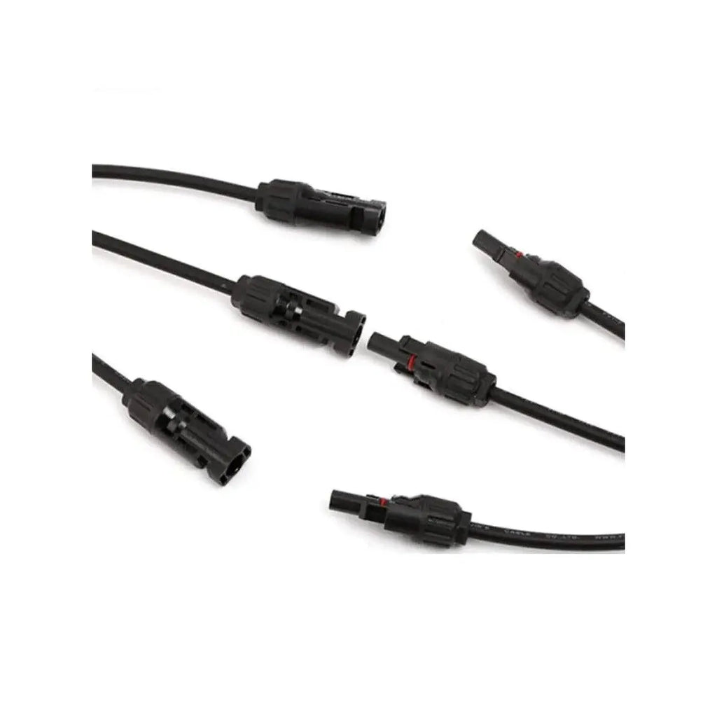 Solar Y-Branch Cable Splitter 3-Way In 1-Way Out MC4-Compatible