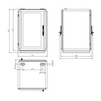 Pylontech US5000 20kWh Lithium Battery Cabinet Kit