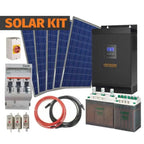 Off-Grid Solar Power Kit 1500VA 12V with GEL Batteries | Conversol