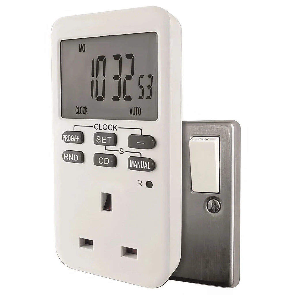 Easy Read Electronic Timer Plug Pack of 3 | Uni-Com