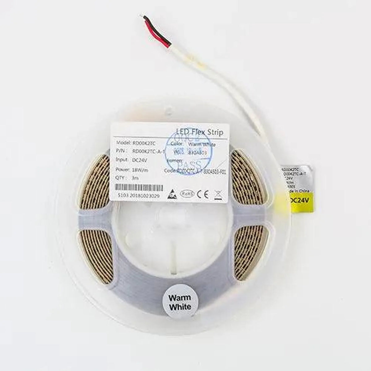 24V LED Strip SMD2835 18W/m IP33 5m Roll | Ledison Diamanti
